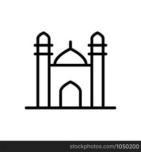 Mosque building icon