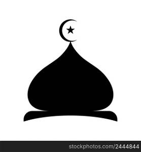 mosque dome icon vector illustration design