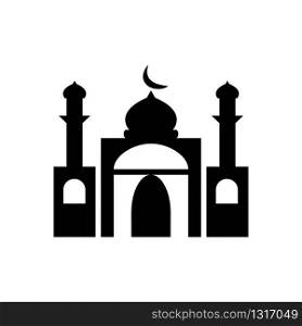 mosque icon collection, trendy style