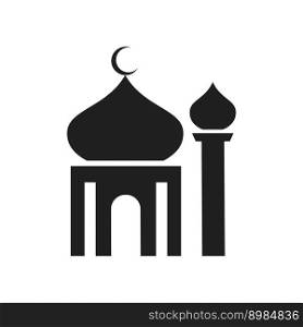 Mosque icon vector design illustration