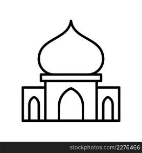Mosque icon vector design template