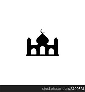 Mosque icon. vector illustration symbol design