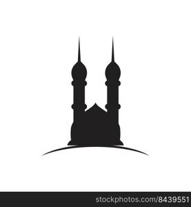 mosque logo stock vektor template