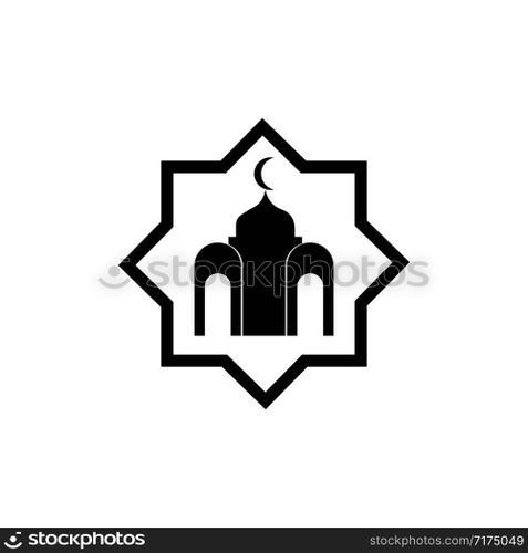 mosque logo vector