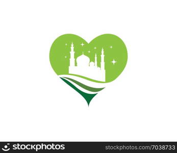 Mosque vector Illustration design