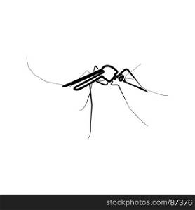 Mosquito icon .