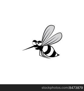 mosquito icon logo vector design template