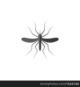 Mosquito icon vector insert mosquito flat illustration icon app