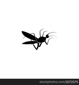 Mosquito Logo Design Vector Illustration.