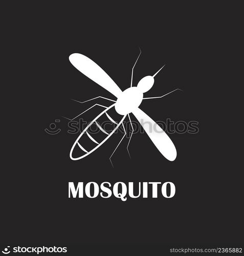 mosquito vector icon,illustration design template.