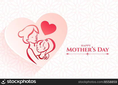 mother and daughter love relation background for mothers day