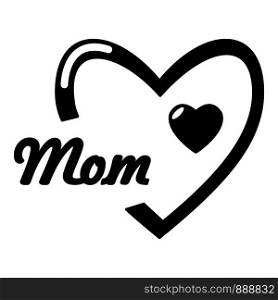 Mother day icon. Simple illustration of mother day vector icon for web. Mother day icon, simple style