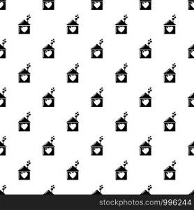 Mother house pattern vector seamless repeating for any web design. Mother house pattern vector seamless