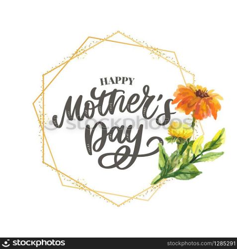 Mother&rsquo;s day. Watercolor spring flowers. Artistic composition. Mother&rsquo;s day. Watercolor spring flowers. Artistic composition.