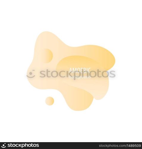 Motion amoeba fluid abstract background paper cut. Liquid bubble for logo text. Book cover modern banner pastel sweet colors. Motion amoeba fluid abstract background paper cut