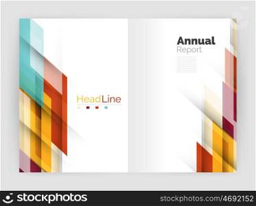 Motion concept. Business annual report cover templates. Motion concept. Business annual report cover templates. Brochure or flyer layout