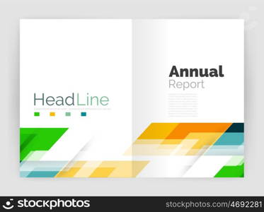 Motion concept. Business annual report cover templates. Motion concept. Business annual report cover templates. Brochure or flyer layout