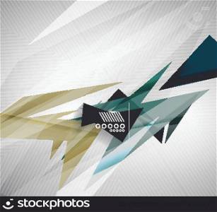 Motion geometric shapes - rapid straight lines for infographics | business lines | graphic website layout vector