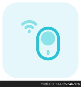 Motion sensor, a device to detect nearby movement.