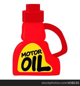Motor oil icon. Cartoon illustration of motor oil vector icon for web. Motor oil icon, cartoon style
