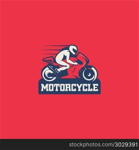 motorcycle theme emblem logo badge bike. motorcycle theme emblem logo badge bike vector