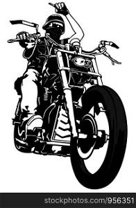Motorcyclist From Gang