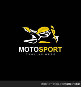 MotorSport Logo, Vector Motor, Automotive Design, Repair, Spare Parts, Motorcycle Team, Vehicle Buying and Selling, and Company Brand