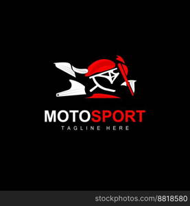 MotorSport Logo, Vector Motor, Automotive Design, Repair, Spare Parts, Motorcycle Team, Vehicle Buying and Selling, and Company Brand