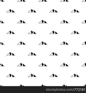Mountain for extremal pattern seamless vector repeat geometric for any web design. Mountain for extremal pattern seamless vector