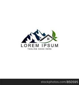 mountain home logo template