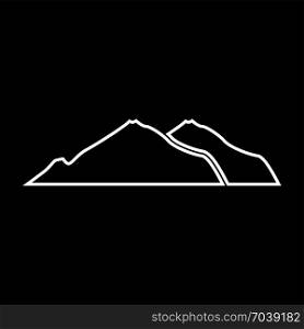 Mountain icon .