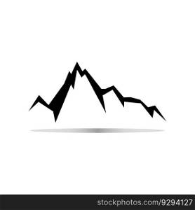 mountain icon design vector template