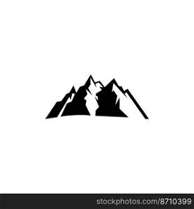 Mountain icon Logo Business Template Vector illustration design