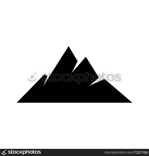 Mountain icon Logo Template Vector illustration design