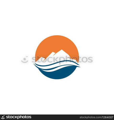 Mountain Logo Business Template Vector