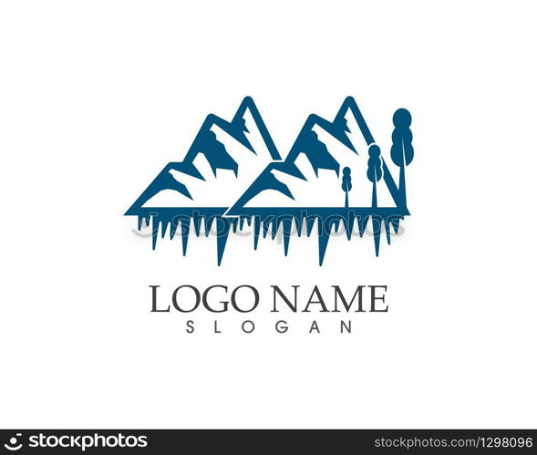 Mountain Logo Business Template Vector