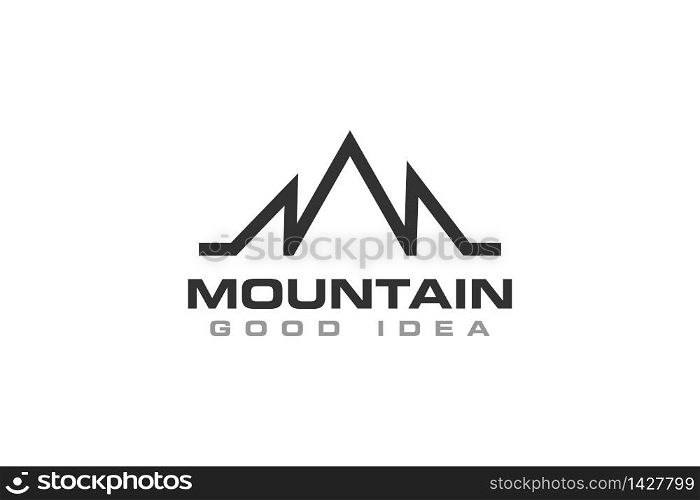 Mountain Logo Icon Design Vector