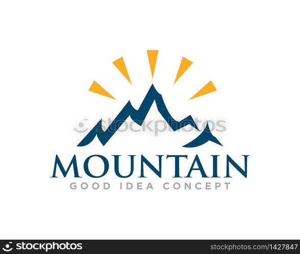 Mountain Logo Icon Design Vector