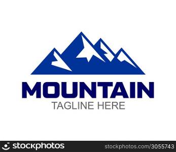 Mountain Logo Icon Template Vector