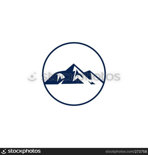 mountain logo template