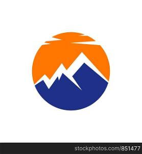 mountain logo template