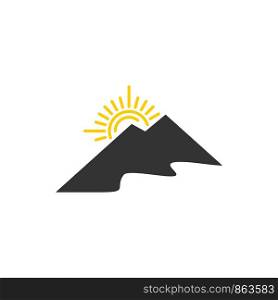 Mountain Logo Template Illustration Design. Vector EPS 10.