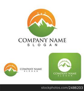 Mountain Logo Template Vector illustration design