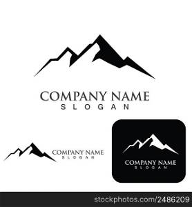 Mountain Logo Template Vector illustration design