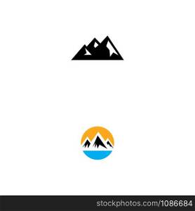 Mountain Logo Template vector symbol nature