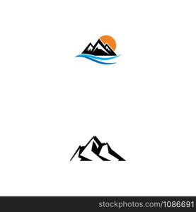 Mountain Logo Template vector symbol nature