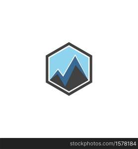 Mountain Logo Template vector symbol nature