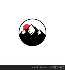 Mountain Logo templates. Mountain Logo template vector icon illustration design