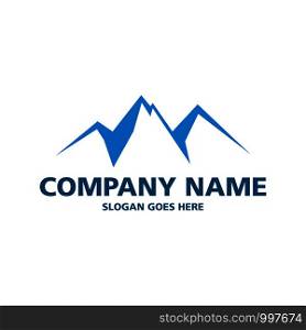 mountain logo vector design template