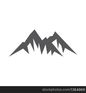 Mountain logo vector icon design